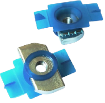 Профильная гайка M8 с фиксатором (толщина 6,00 мм)