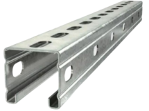 Универсальный монтажный профиль 41x41 L=2,4 м (шаг перфорации 100) (толщина 1,50 мм)